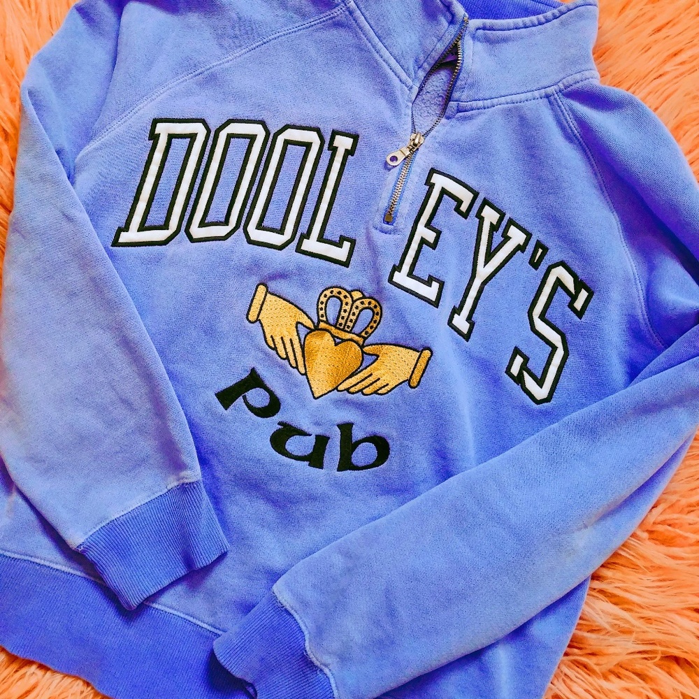 Irish Periwinkle cute sweatshirt!